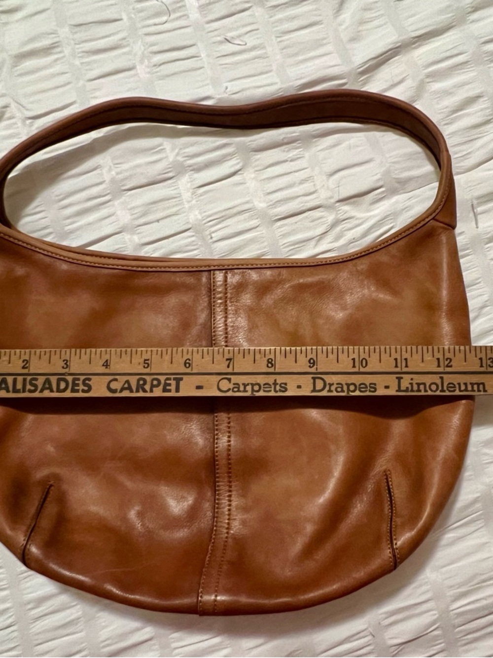 Coach Ergo Smooth Cognac Leather Hobo Shoulder Bag - Picture 2 of 8
